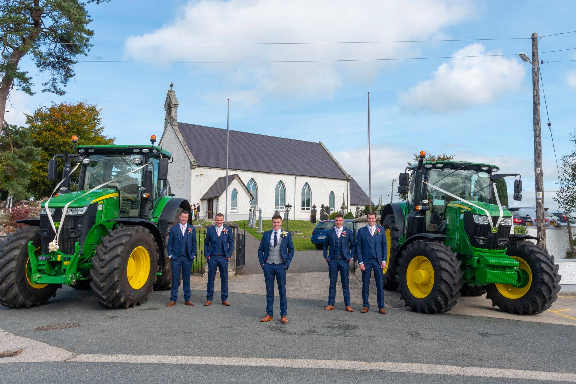 lads and tractors banner.